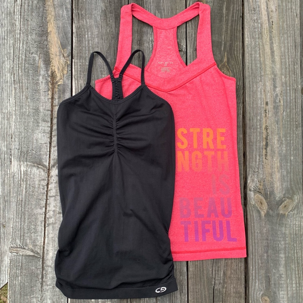 3/$20 Reebok CrossFit + Champion Workout Top Bundle - Picture 2 of 16